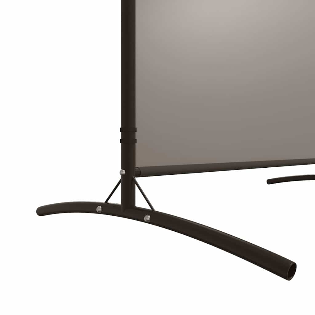Divisorio a 5 Pannelli Antracite 433x180 cm Tessuto - homemem39