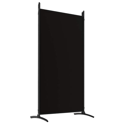 Divisorio a 5 Pannelli Nero 433x180 cm in Tessuto - homemem39