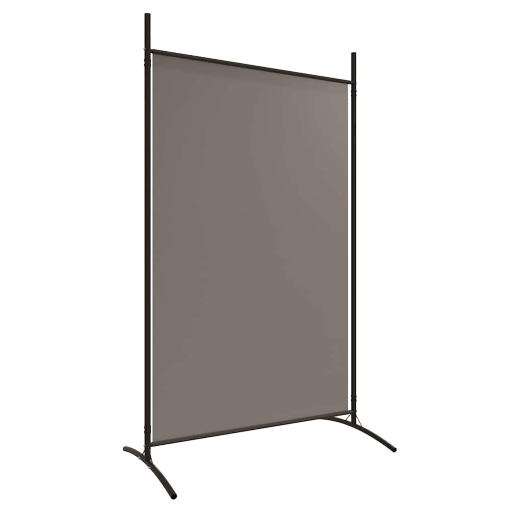 Divisorio a 6 Pannelli Antracite 520x180 cm Tessuto - homemem39