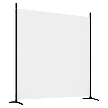 Divisorio a 3 Pannelli bianco 525x180 cm in Tessuto - homemem39