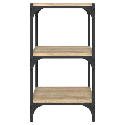Libreria Rovere Sonoma 40x33x70,5cm Legno Multistrato e Acciaio | homemem39