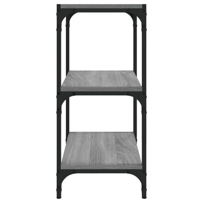 Libreria grigio sonoma 40x33x70,5cm Legno Multistrato e Acciaio | homemem39
