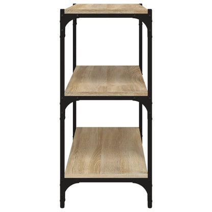 Libreria Rovere Sonoma 60x33x70,5cm Legno Multistrato e Acciaio | homemem39