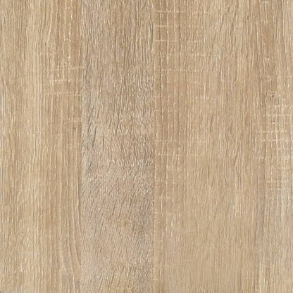 Libreria Rovere Sonoma 80x33x70,5cm Legno Multistrato e Acciaio