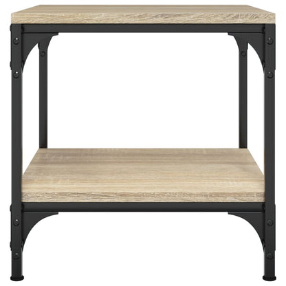 Tavolini 2pz rovere sonoma 40x40x40 cm in Legno Multistrato | homemem39