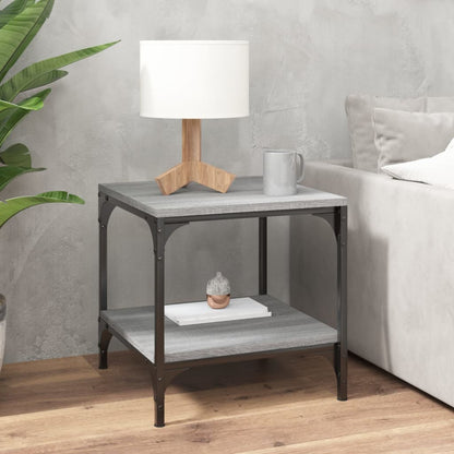 Tavolini 2pz grigio sonoma 40x40x40 cm in Legno Multistrato | homemem39