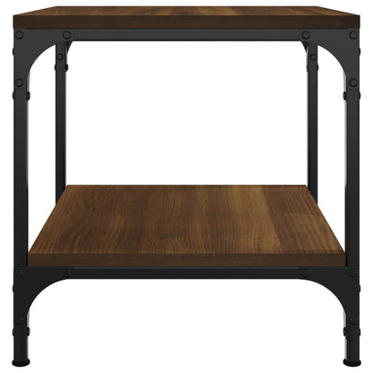 Tavolini 2pz Nerorovere marrone 40x40x40cm in Legno Multistrato | homemem39