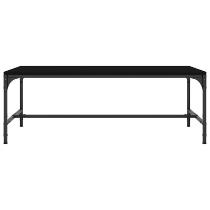 Tavolino da Salotto Nero 100x50x35cm Legno Multistrato | homemem39