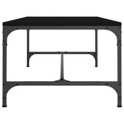 Tavolino da Salotto Nero 100x50x35cm Legno Multistrato | homemem39