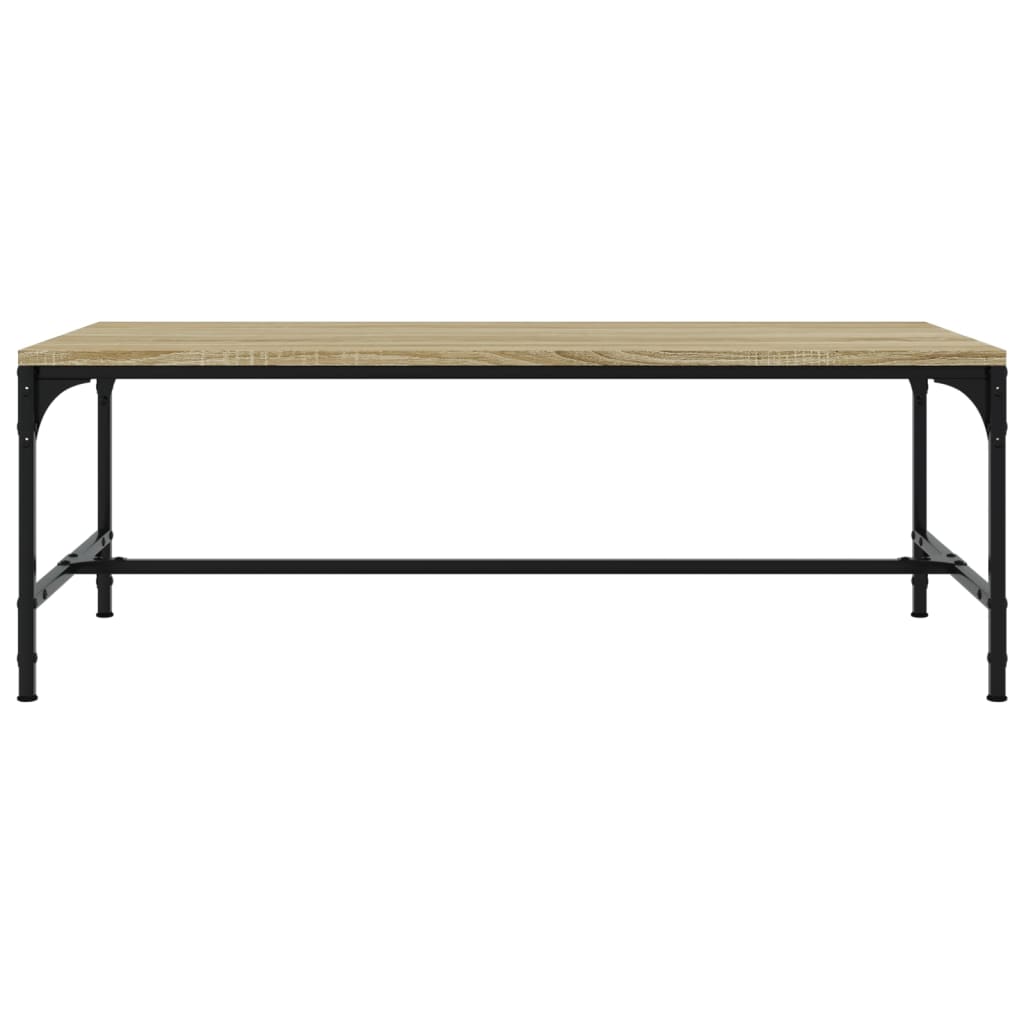 Tavolino da Salotto Rovere Sonoma 100x50x35cm Legno Multistrato | homemem39