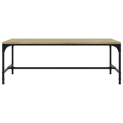 Tavolino da Salotto Rovere Sonoma 100x50x35cm Legno Multistrato | homemem39