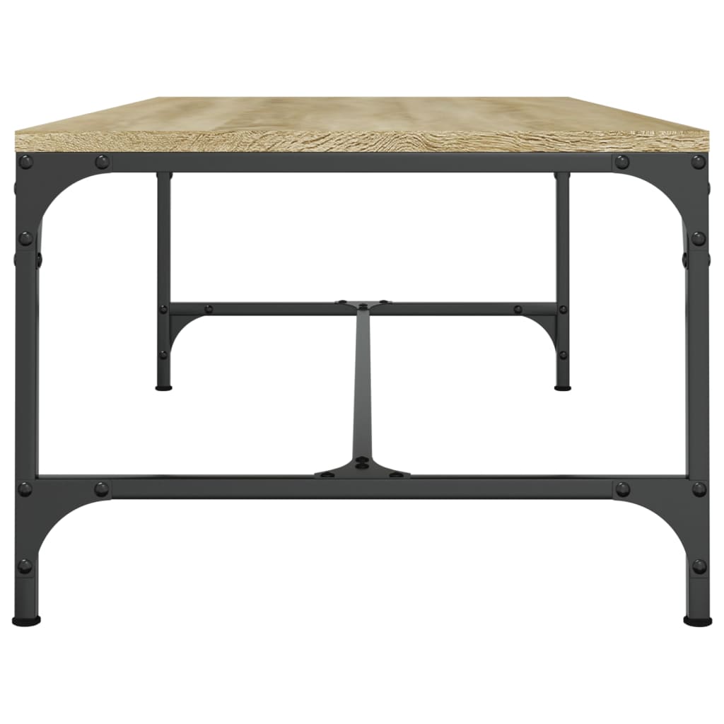 Tavolino da Salotto Rovere Sonoma 100x50x35cm Legno Multistrato | homemem39