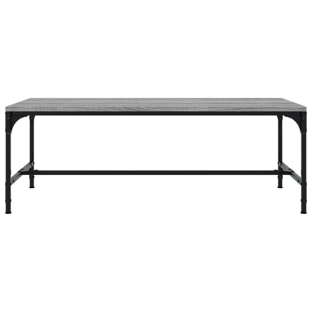 Tavolino da Salotto Grigio Sonoma 100x50x35cm Legno Multistrato | homemem39