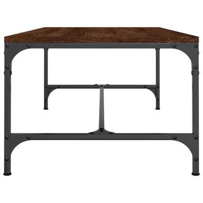 Tavolino da Salotto Rovere Marrone100x50x35cm Legno Multistrato | homemem39