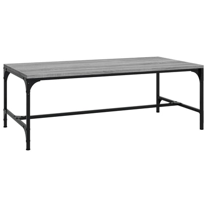Tavolino da Salotto Grigio Sonoma 80x50x35 cm Legno Multistrato | homemem39