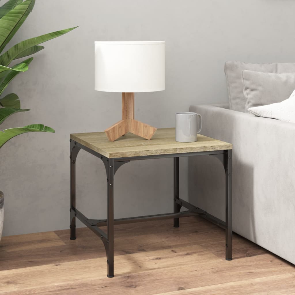 Tavolini 2pz Rovere Sonoma 40x40x35 cm in Legno Multistrato | homemem39
