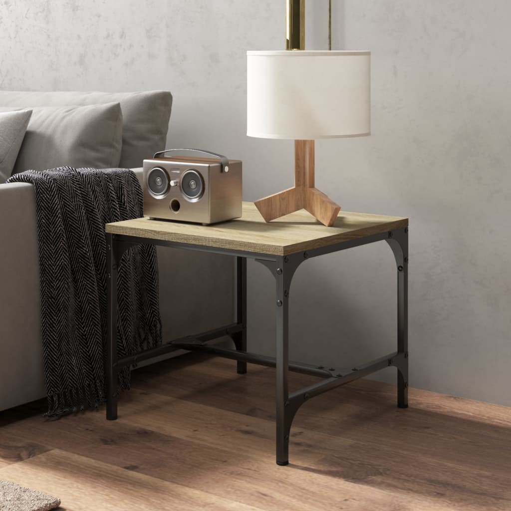 Tavolini 2pz Rovere Sonoma 40x40x35 cm in Legno Multistrato | homemem39