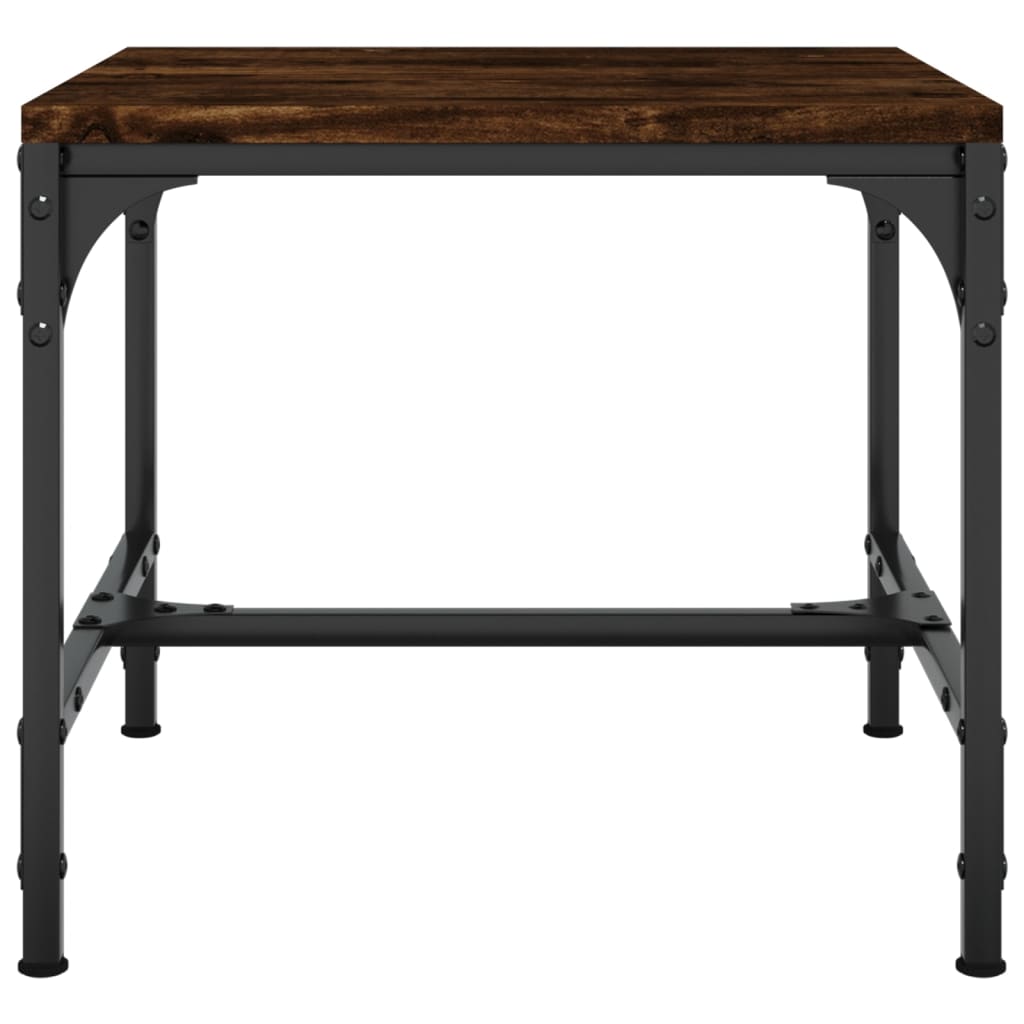 Tavolini 2pz rovere fumo 40x40x35 cm in Legno Multistrato | homemem39