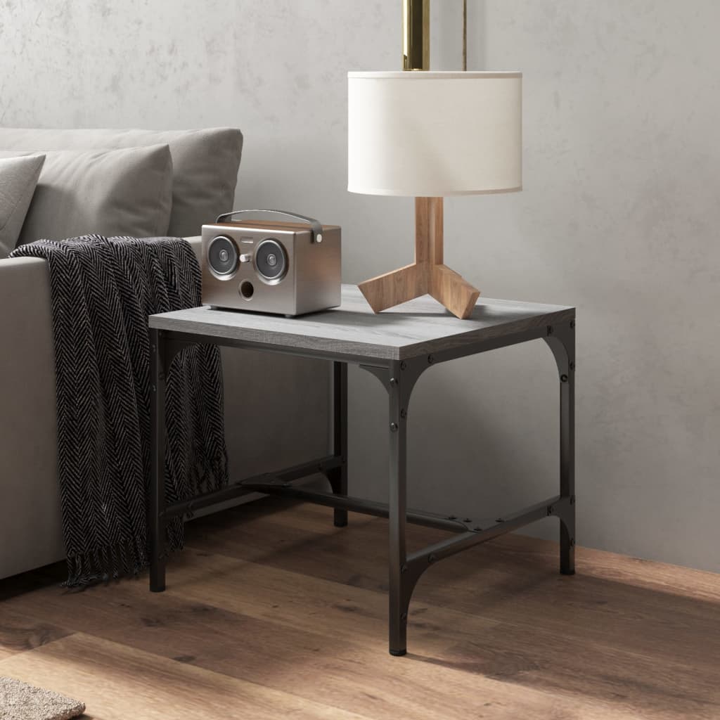 Tavolini 2pz grigio sonoma 40x40x35 cm in Legno Multistrato | homemem39