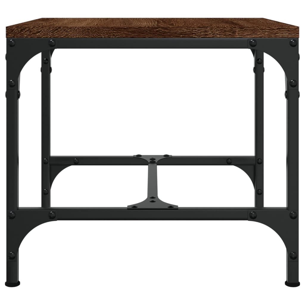 Tavolini 2pz Nerorovere marrone 40x40x35cm in Legno Multistrato | homemem39