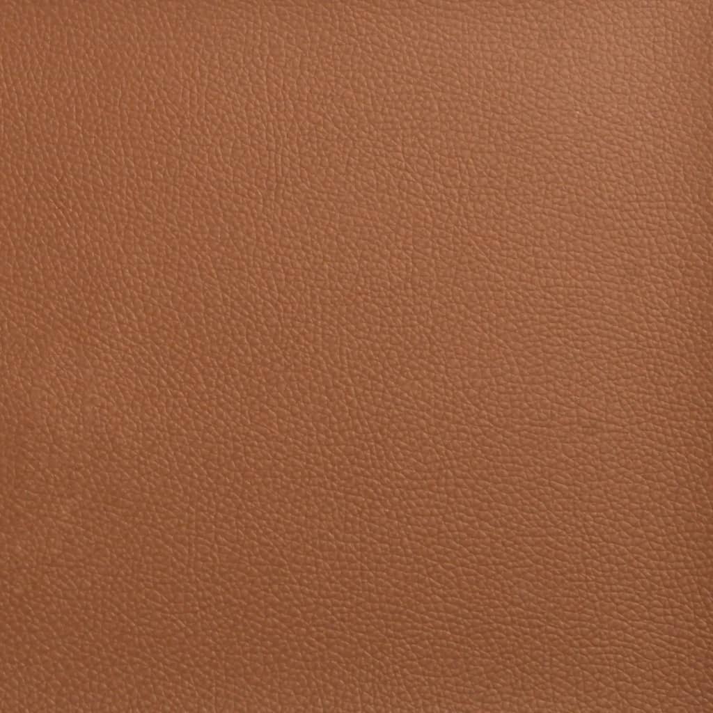 Poltrona da Ufficio Reclinabile Marrone in Similpelle