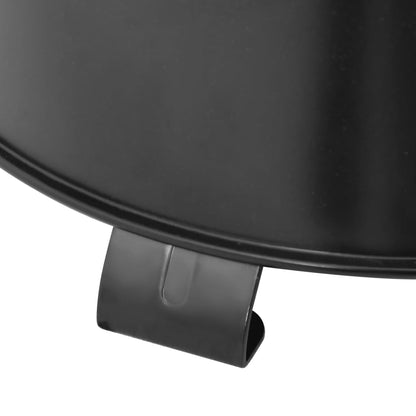 Stufa a Legna da Campeggio Nera 36x26x22,5 cm Metallo - homemem39