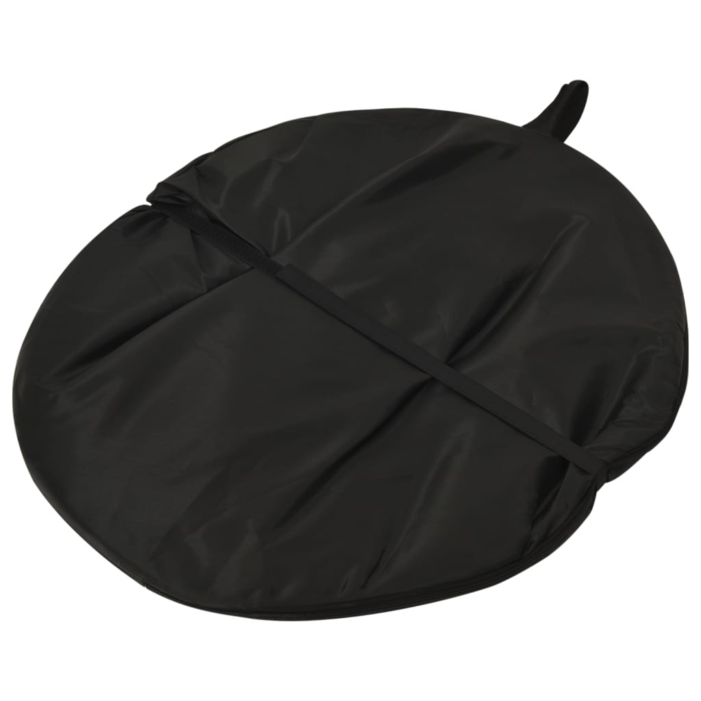 Fondale Ovale 2 in 1 Studio Fotografico Verde e Blu 200x150 cm - homemem39