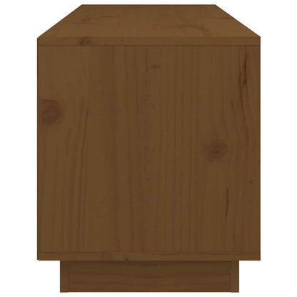 Mobile Porta TV ambra 105x34x40 cm in Legno Massello di Pino