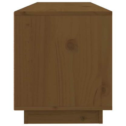 Mobile Porta TV Ambra 100x34x40 cm in Legno Massello di Pino