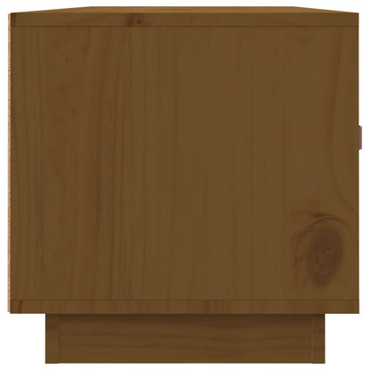 Mobile Porta TV ambra 80x34x35 cm in Legno Massello di Pino