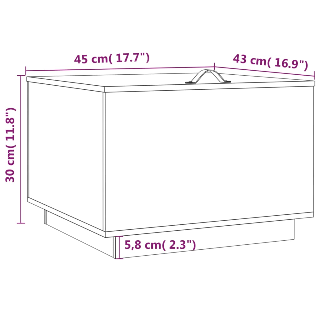 Contenitori con Coperchi 3 pz Bianchi in Legno Massello di Pino