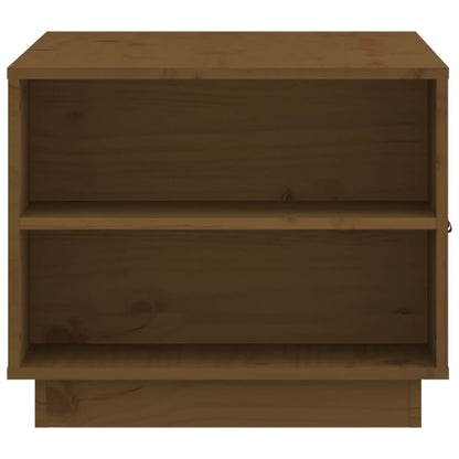 Tavolino da Salotto ambra 100x50x41cm in Legno Massello di Pino | homemem39