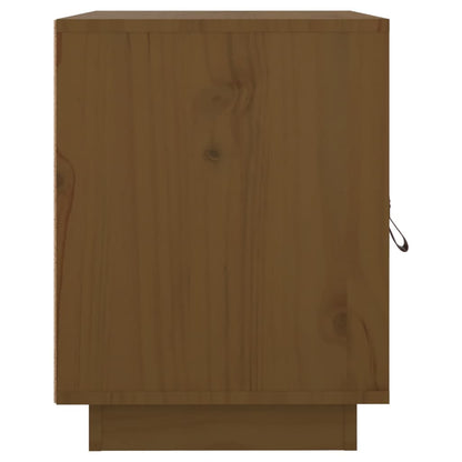 Comodini 2 pz ambra 40x34x45 cm in Legno Massello di Pino