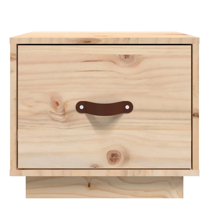 Comodino 40x34x35 cm in Legno Massello di Pino | homemem39
