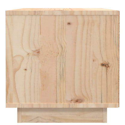 Comodino 40x34x35 cm in Legno Massello di Pino