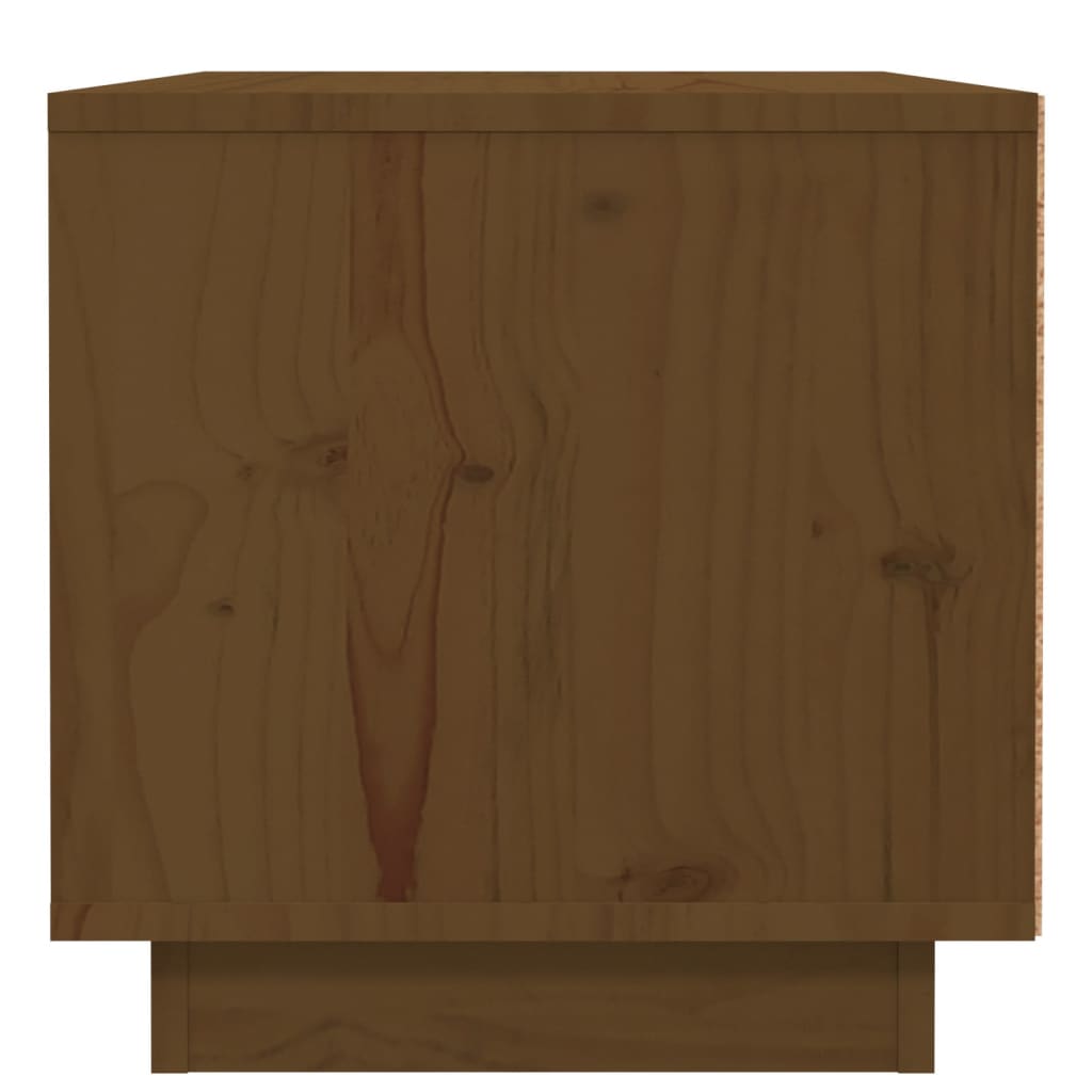 Comodino ambra 40x34x35 cm in Legno Massello di Pino