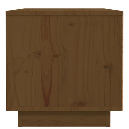 Comodino ambra 40x34x35 cm in Legno Massello di Pino