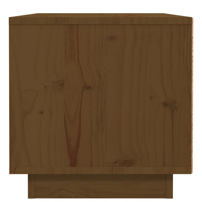 Comodini 2 pz ambra 40x34x35 cm in Legno Massello di Pino