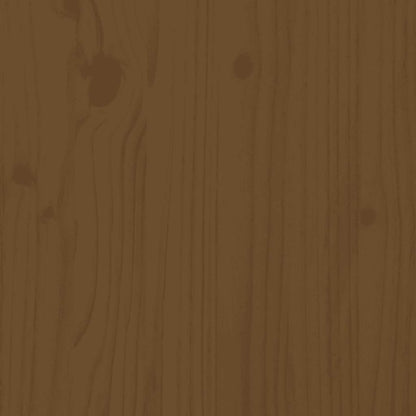 Comodini 2 pz ambra 40x34x35 cm in Legno Massello di Pino