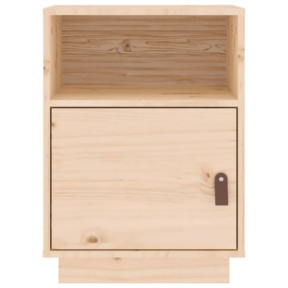 Comodini 2 pz 40x34x55 cm in Legno Massello di Pino - homemem39