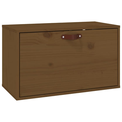 Pensile Marrone ambra 60x30x35 cm in Legno Massello di Pino