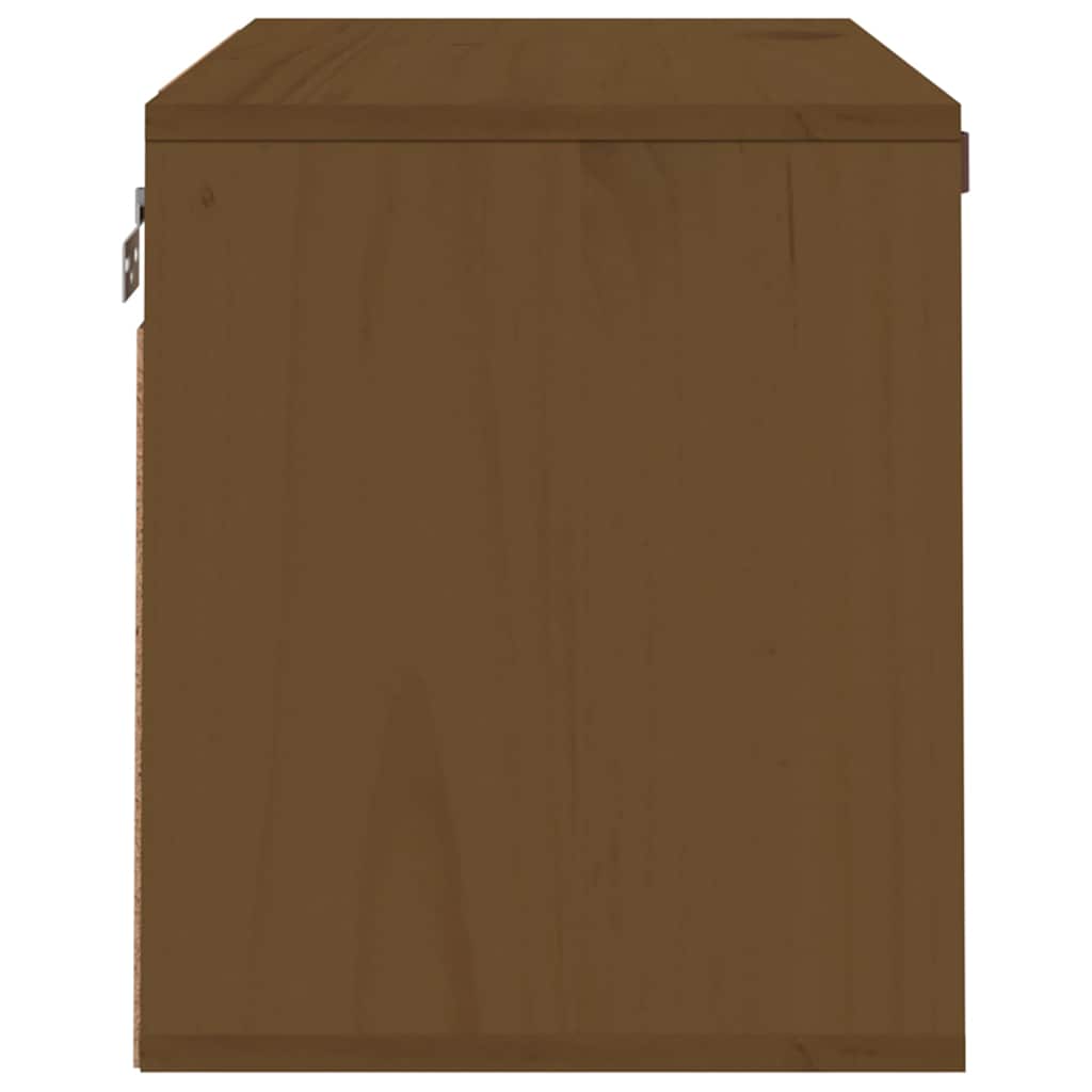 Pensile Marrone ambra 60x30x35 cm in Legno Massello di Pino