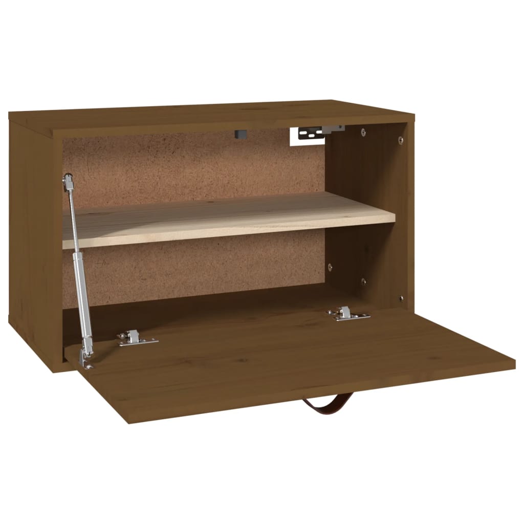 Pensile Marrone ambra 60x30x35 cm in Legno Massello di Pino | homemem39