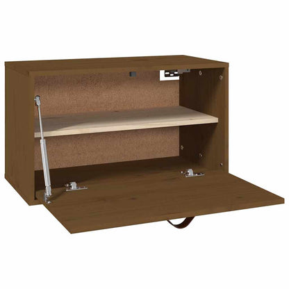 Pensile Marrone ambra 60x30x35 cm in Legno Massello di Pino
