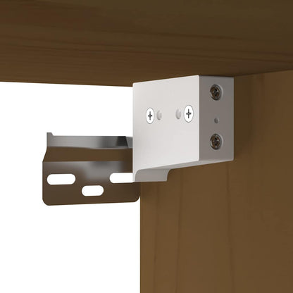 Pensile Marrone ambra 60x30x35 cm in Legno Massello di Pino