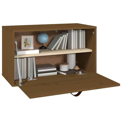 Pensile Marrone ambra 60x30x35 cm in Legno Massello di Pino