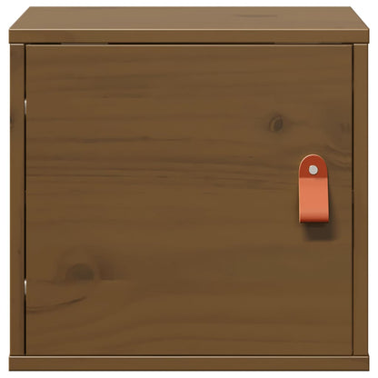 Pensile Marrone ambra 31,5x30x30 cm in Legno Massello di Pino | homemem39