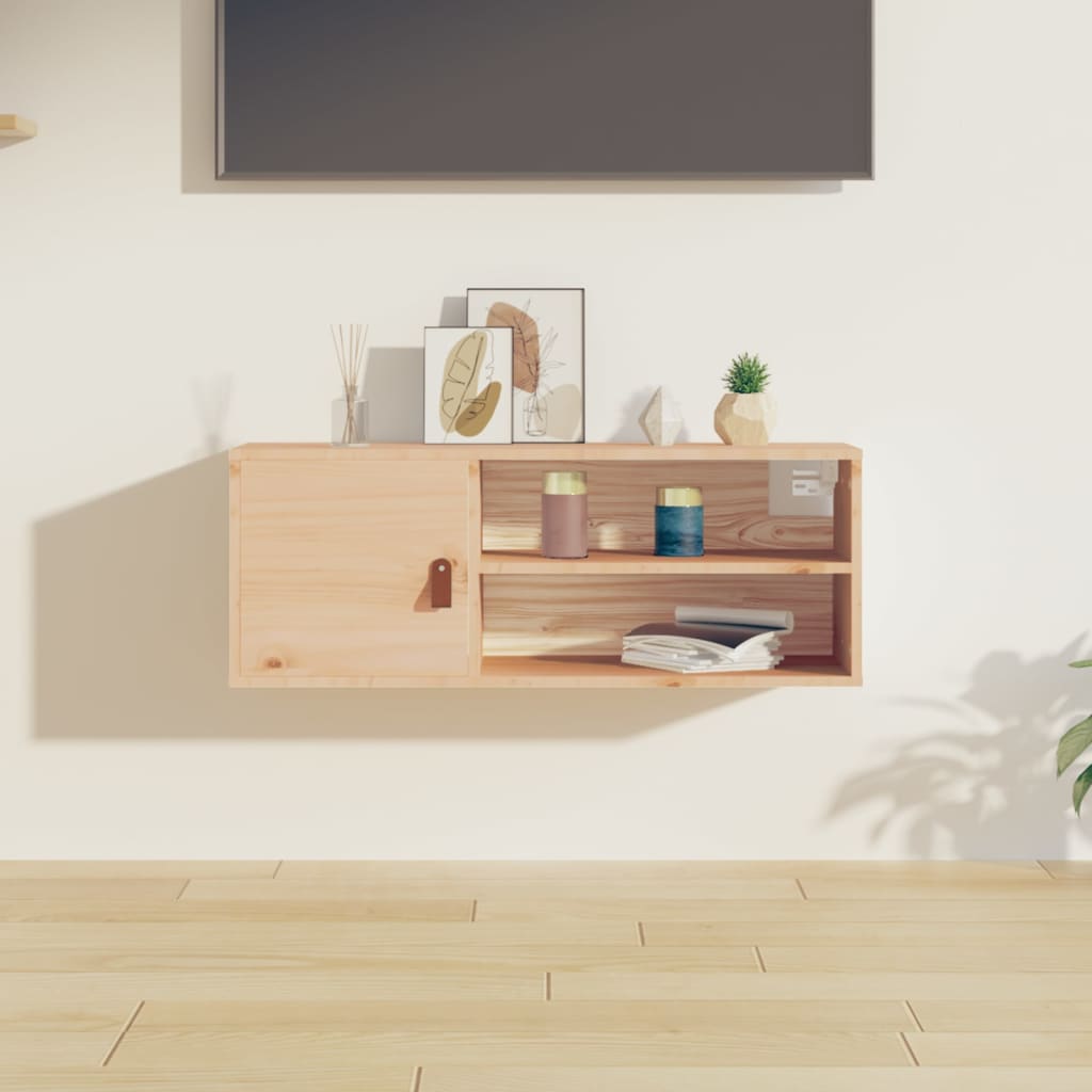 Pensile 80x30x30 cm in Legno Massello di Pino | homemem39