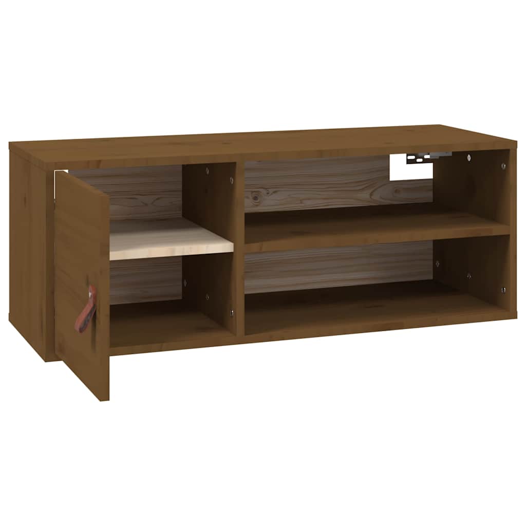 Pensile ambra 80x30x30 cm in Legno Massello di Pino