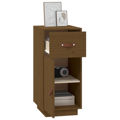 Credenza ambra 34x40x75 cm in Legno Massello di Pino